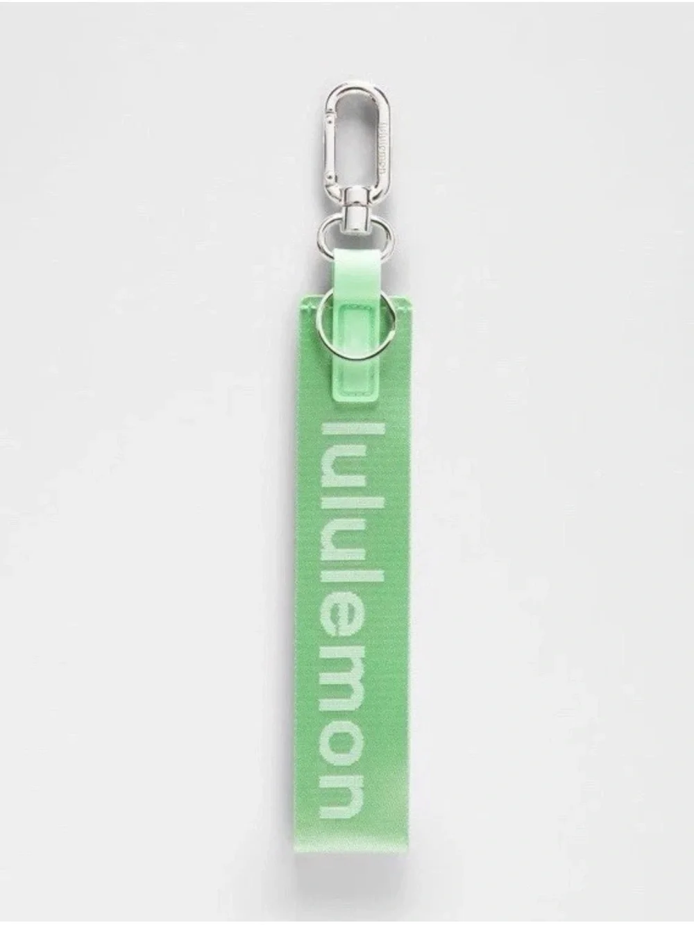 Lululemon Citra Lime Never Lost Keychain
